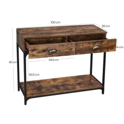 Discount SONGMICS Table console vintage