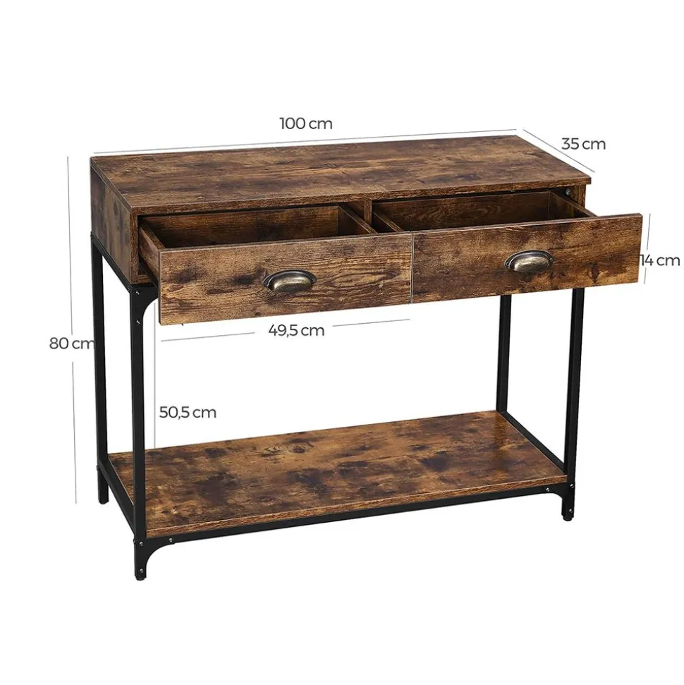 Discount SONGMICS Table console vintage