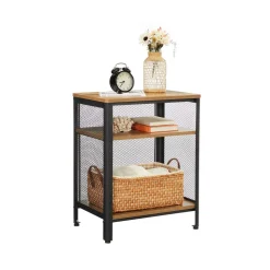 Shop SONGMICS Table d’appoint 3 niveaux Blanc