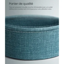 Best Sale SONGMICS Table d’Appoint avec Multiprise Marron ChêNe + Blanc