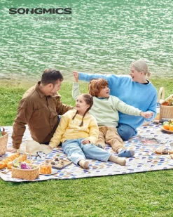 Clearance SONGMICS Table d'appoint avec multiprise marron rustique noir