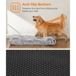 Best SONGMICS Table d’appoint en forme de c avec sac de rangement en tissu noir boisé