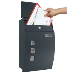 Best SONGMICS Table d’appoint fine multiprise 3 niveaux marron rustique