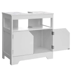 Shop SONGMICS Table d'appoint grille Marron Rustique + Noir II