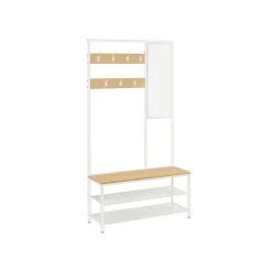 Store SONGMICS Table d’appoint ouverte Brun Vintage Noir