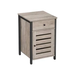 Shop SONGMICS Table d'appoint persienne grège