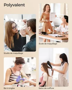 Best Sale SONGMICS Table d’appoint ronde à 2 niveaux blanc marbré et noir Blanc Marbré + Noir