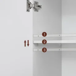 Outlet SONGMICS Table d'appoint ronde industriel Brun Vintage Noir