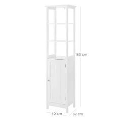 Sale SONGMICS Table d'appoint verre dé Or