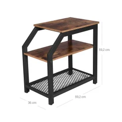 Online SONGMICS Table décalée industriel