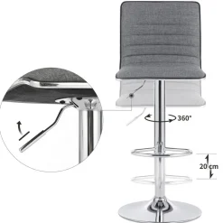 Outlet SONGMICS Table de bar industrielle avec étagères Brun Vintage Noir