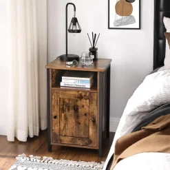 Online SONGMICS Table de Chevet Style Industriel Noir