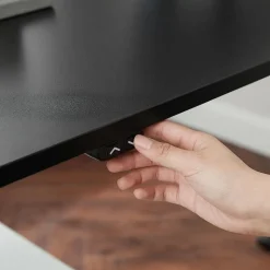 Clearance SONGMICS Table de lit Marron Rustique