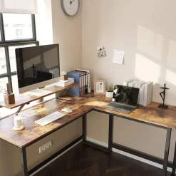 Fashion SONGMICS Table de lit bambou