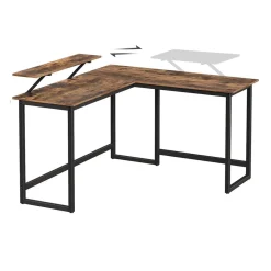 Fashion SONGMICS Table de lit bambou