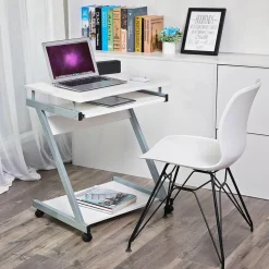 Shop SONGMICS Table de lit PC portable bambou