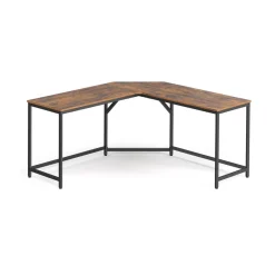 Sale SONGMICS Table de lit réglable PC portable Couleur Du Bois