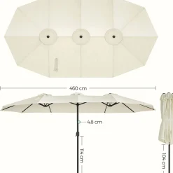 New SONGMICS Table de nuit avec multiprise 2 prises électriques 2 ports usb blanc nuage