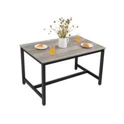 Best Sale SONGMICS Table de salle à manger pour 4 personnes Noir