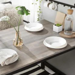 Best Sale SONGMICS Table de salle à manger pour 4 personnes Noir