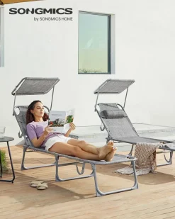 Hot SONGMICS Table d’entrée doré et transparent Doré + Transparent