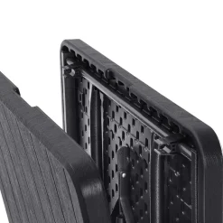 Store SONGMICS Table jardin noir Blanc