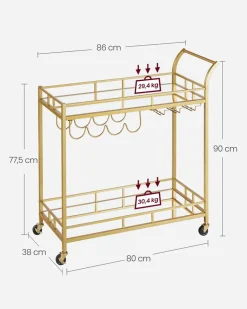 Best SONGMICS Table pliante marron Blanc