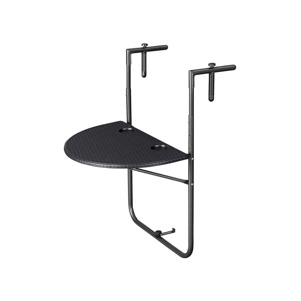 Online SONGMICS Table pliante noir