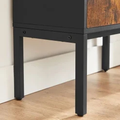 Flash Sale SONGMICS Tables de chevet avec portes Noir