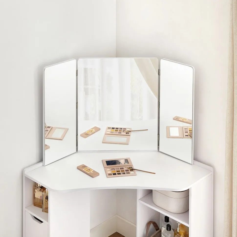 Store SONGMICS Tables gigognes marron rustique Brun Vintage Noir