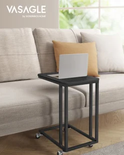 Fashion SONGMICS Tablette maille industriel Marron Rustique