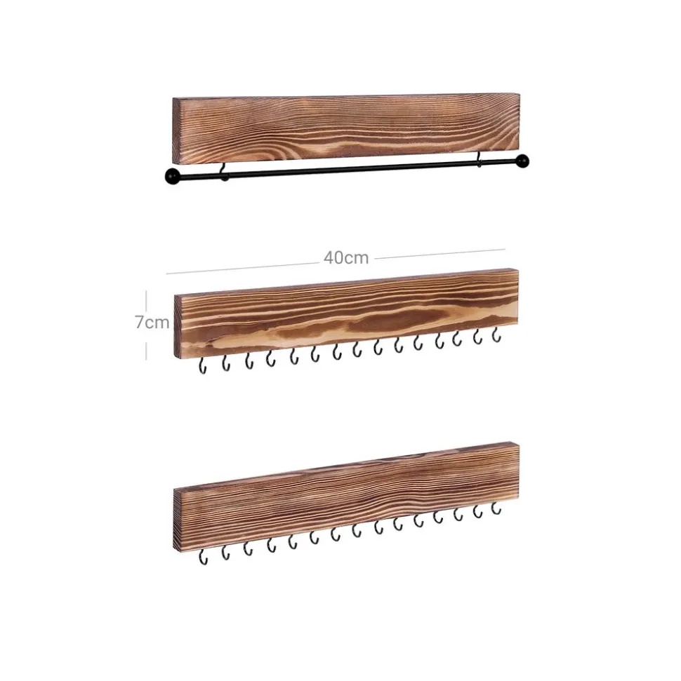 Fashion SONGMICS Étagère 7 casiers blanc