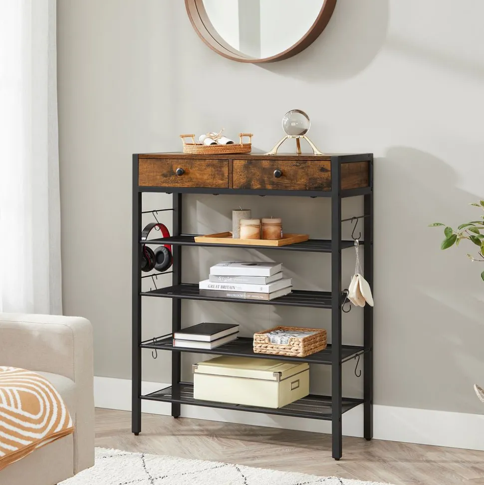 Cheap SONGMICS Étagère à chaussures Noir