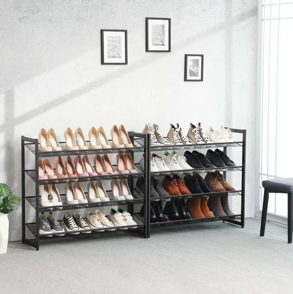 Store SONGMICS Étagère à chaussures 8 niveaux