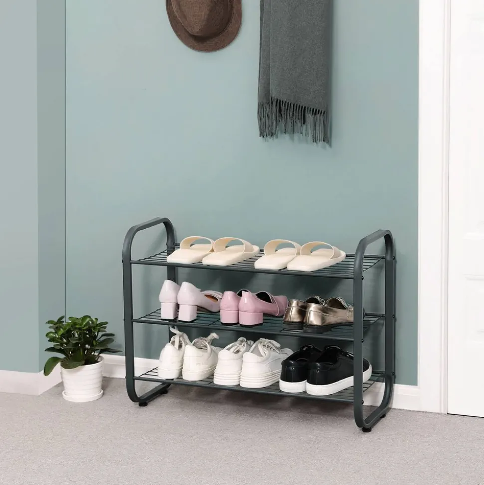 Flash Sale SONGMICS Étagère à chaussures 3 niveaux Gris