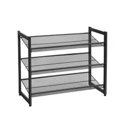 Hot SONGMICS Étagère à chaussures 3 niveaux