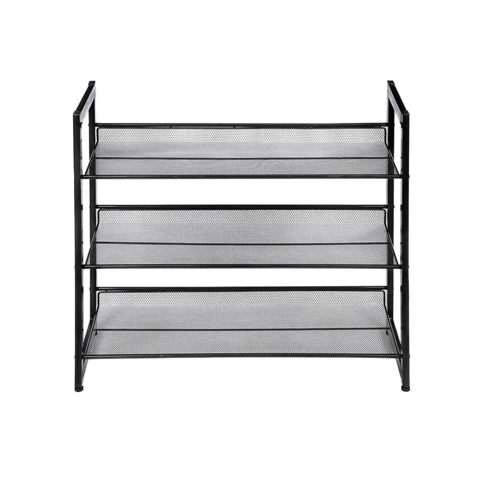 Hot SONGMICS Étagère à chaussures 3 niveaux