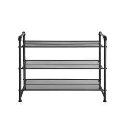 Best SONGMICS Étagère à chaussures 3 niveaux maille