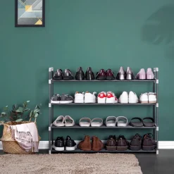 Store SONGMICS Étagère à chaussures 4 niveaux