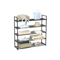 Sale SONGMICS Étagère à chaussures 5 niveaux