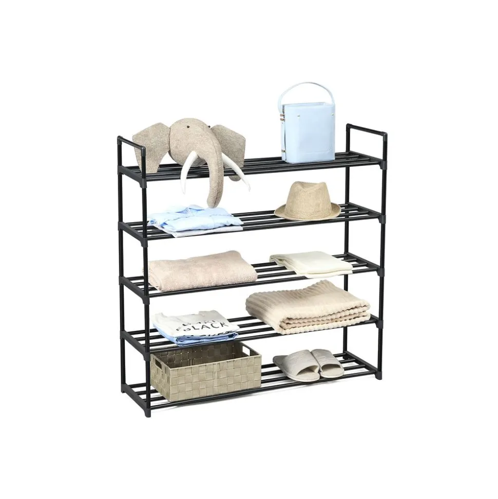 Sale SONGMICS Étagère à chaussures 5 niveaux