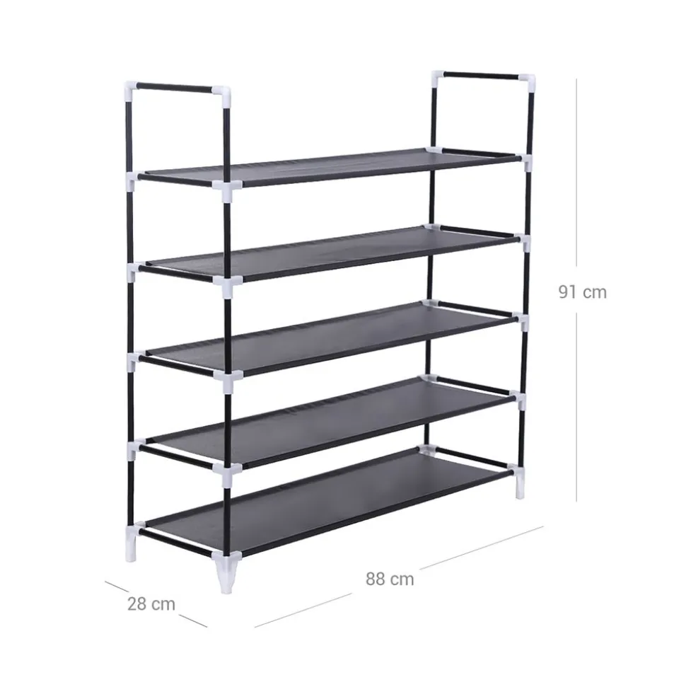 Cheap SONGMICS Étagère à chaussures 5 niveaux