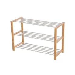 New SONGMICS Étagère à chaussures bambou