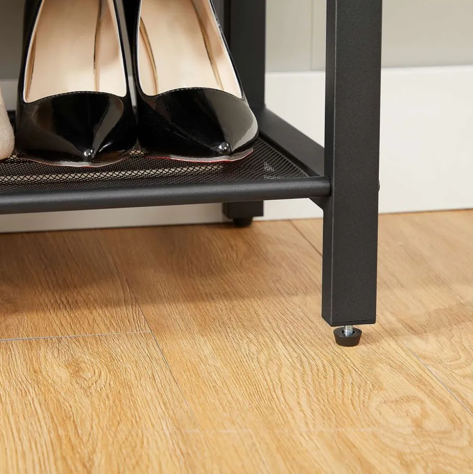 Clearance SONGMICS Étagère à chaussures industriel Noir