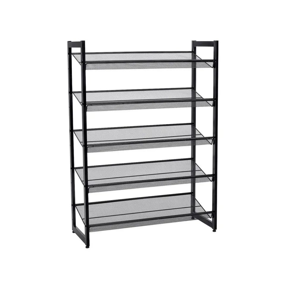 Store SONGMICS Étagère à chaussures maille gris foncé