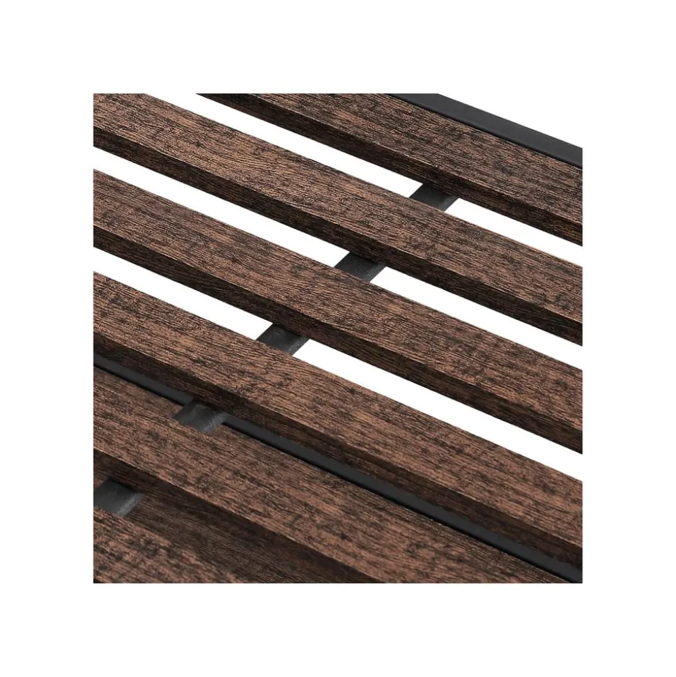 Cheap SONGMICS Étagère à chaussures noir mat Marron Rustique