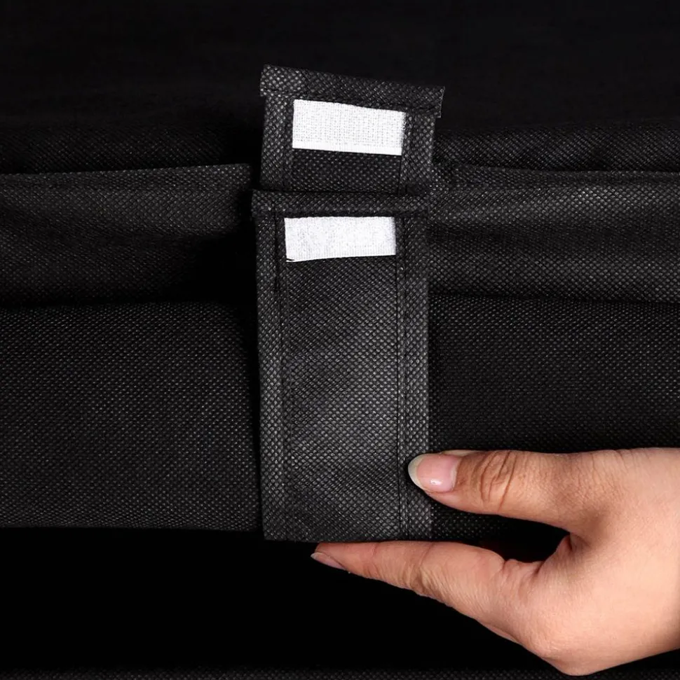 Best Sale SONGMICS Étagère à chaussures tissu noir