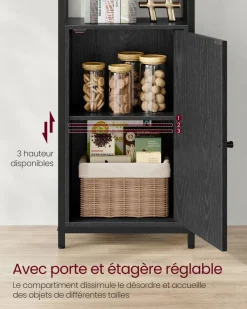 Fashion SONGMICS Étagère à jouets pour enfants 9 boîtes gris tourterelle