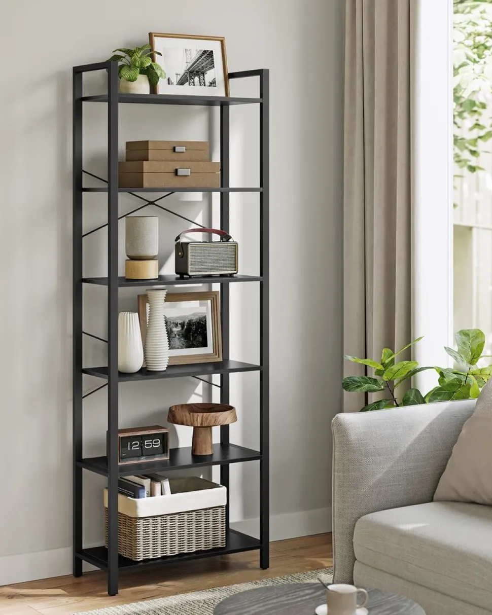 Clearance SONGMICS Étagère 6 niveaux acier