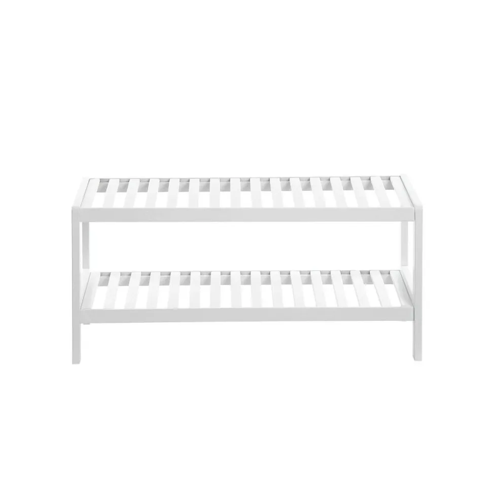 Hot SONGMICS Étagère 2 niveaux bambou